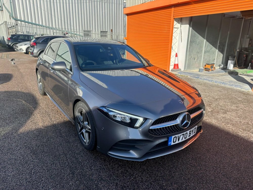 Compare Mercedes-Benz A Class 1.3 A180 Amg Line Executive 7G-dct Euro 6 Ss OV70BYD Grey