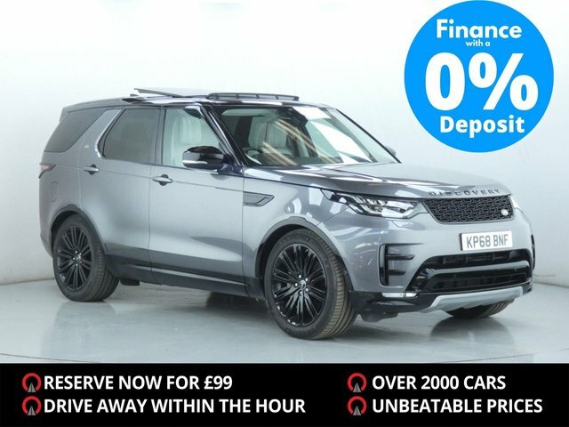 Compare Land Rover Discovery 3.0 Sdv6 Hse Luxury 302 Bhp KP68BNF Grey