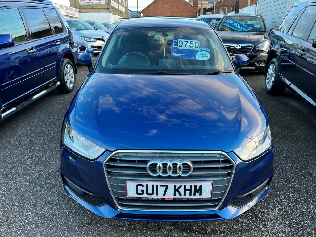 Compare Audi A1 1.6 Tdi Sport GU17KHM Blue
