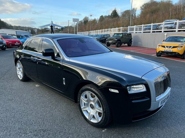 Compare Rolls-Royce Ghost 6.6 V12 Saloon 564 Bhp RR02ADJ Black