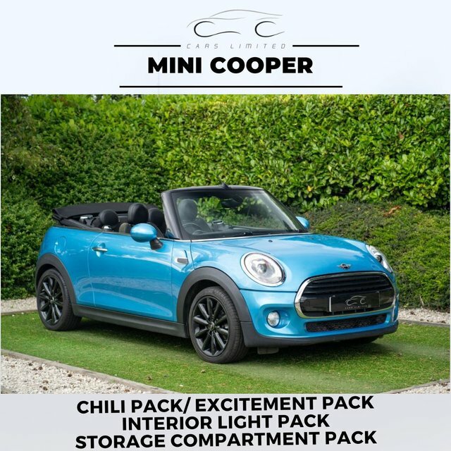 Compare Mini Convertible 1.5 Cooper 134 Bhp ML17YTT Blue