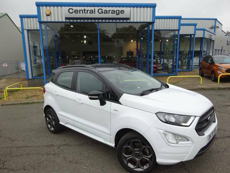 Compare Ford Ecosport 1.0 Ecoboost 140 St-line DK70OEC White