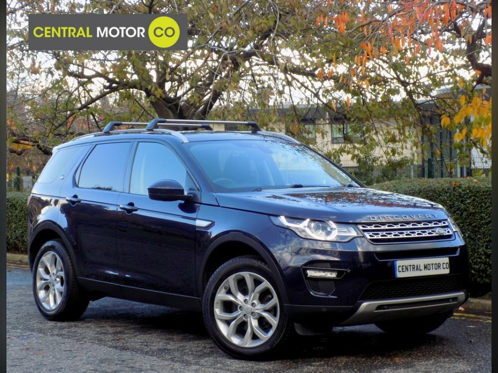 Compare Land Rover Discovery Sport Td4 Hse 5-Door AX16FTT Blue