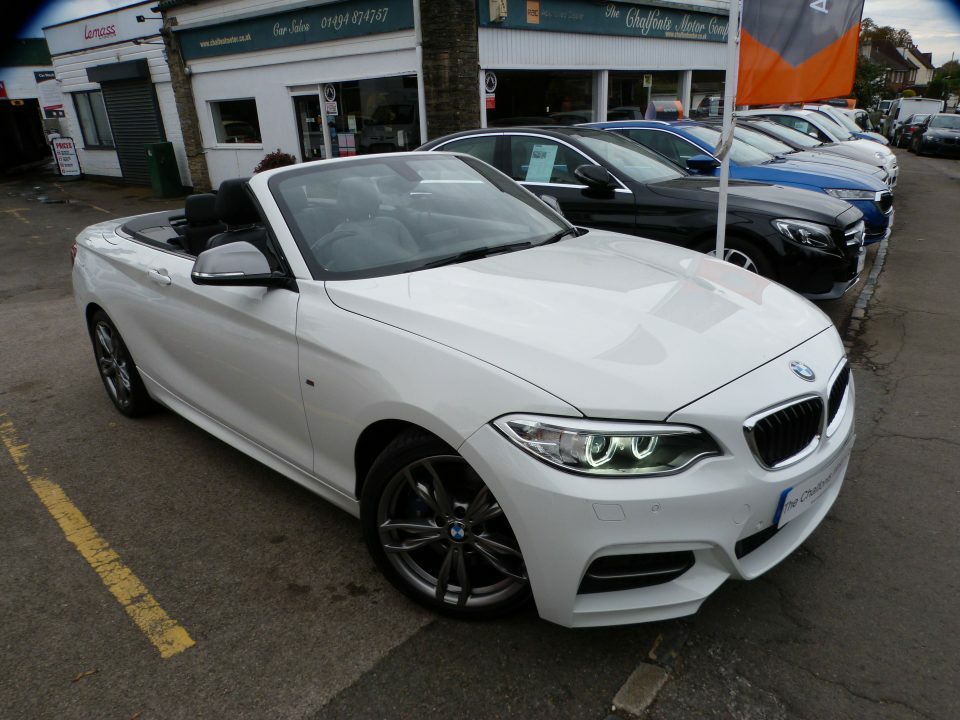 Compare BMW M2 3.0I Convertible Only NU65CKA White