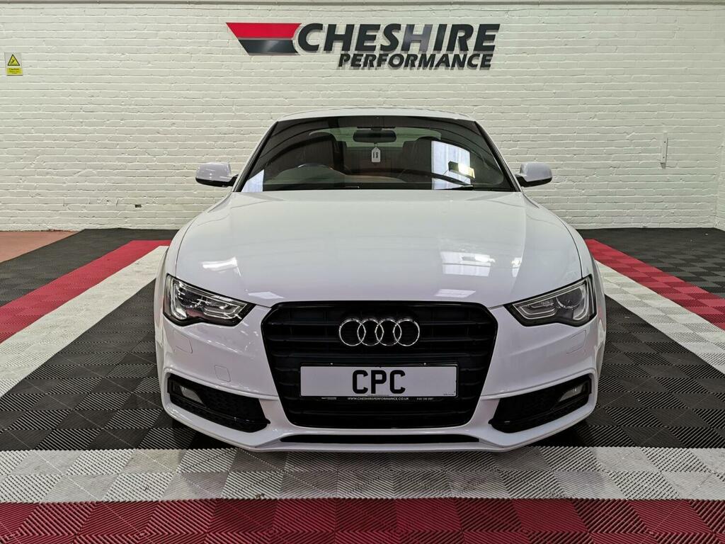 Compare Audi A5 Coupe 2.0 Tdi Black Edition Coupe - 1 Own EY63VTM White