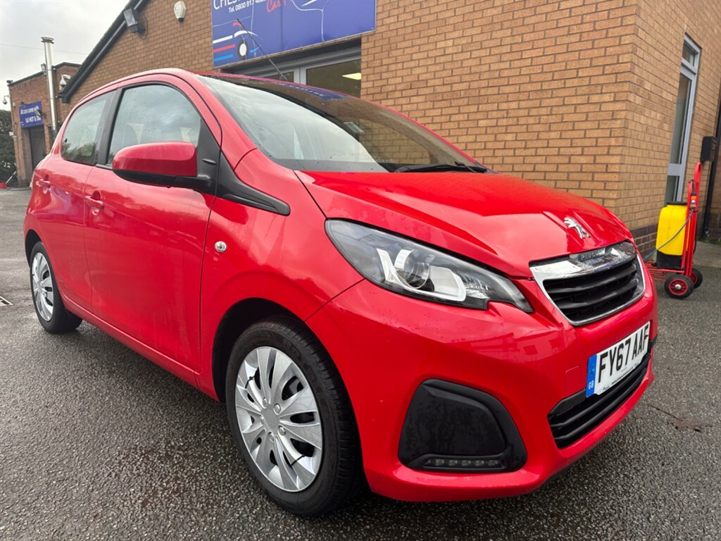 Compare Peugeot 108 1.0L Active FY67AAF Red