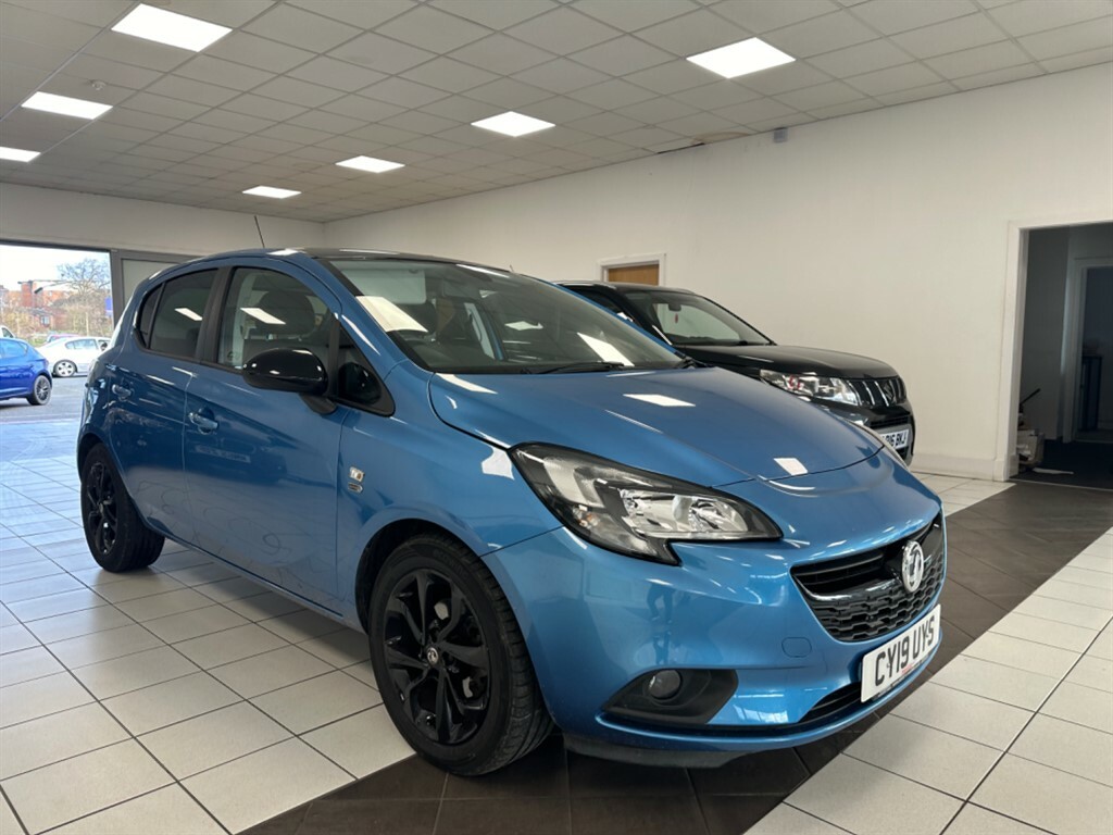 Compare Vauxhall Corsa 1.4L Griffin CY19UYS Blue