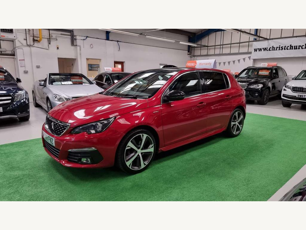Peugeot 308 1.5 Bluehdi Gt Line Euro 6 Ss Red #1