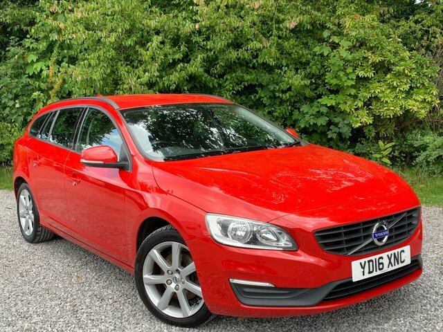 Volvo V60 2.0 D3 Business Edition 148 Bhp Red #1