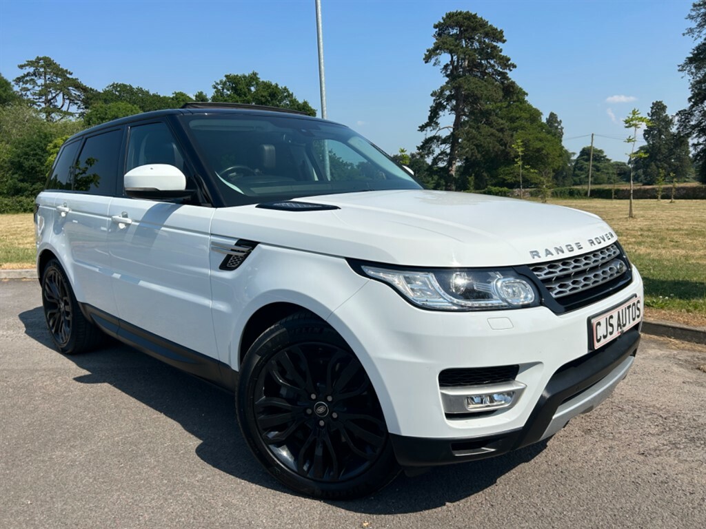 Compare Land Rover Range Rover Sport Sdv6 Hse Pan Roof AE15UPT White