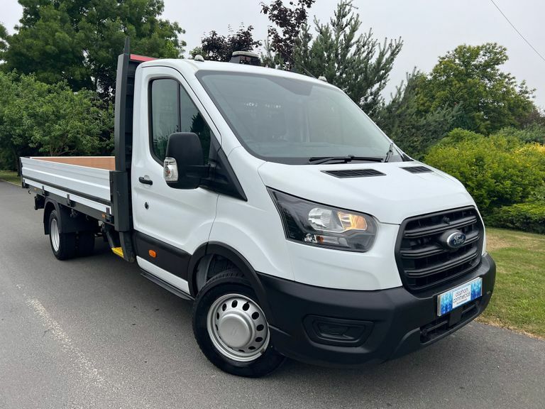 Compare Ford Transit Custom 2.0 Ecoblue 130Ps Chassis Cab HT21ZKJ White