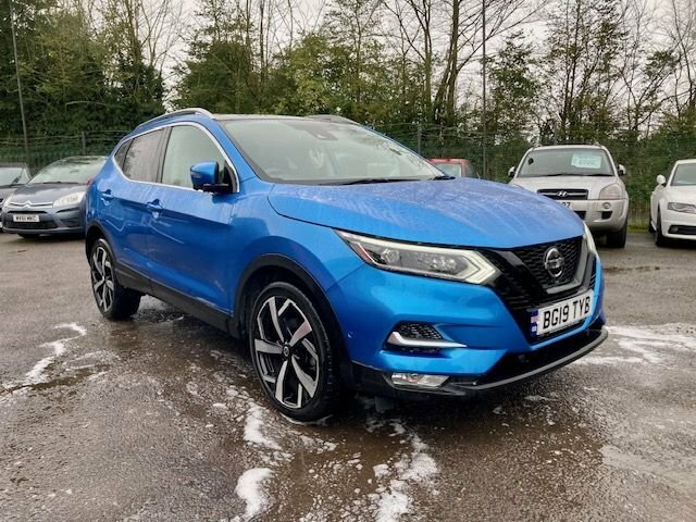 Compare Nissan Qashqai 1.5 Dci Tekna With Sat Nav And 360 Cameras BG19TYB Blue