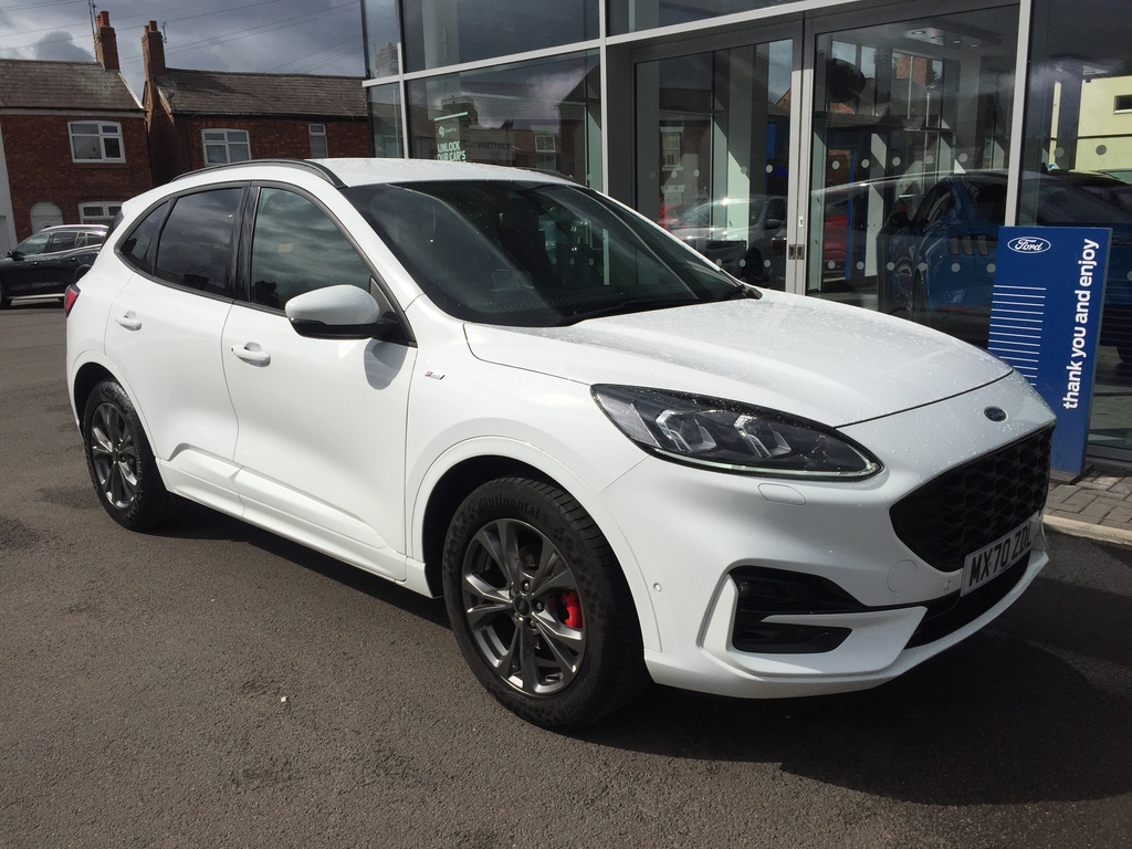 Compare Ford Kuga 1.5 Ecoboost 150 St-line First Edition MX70ZDL White