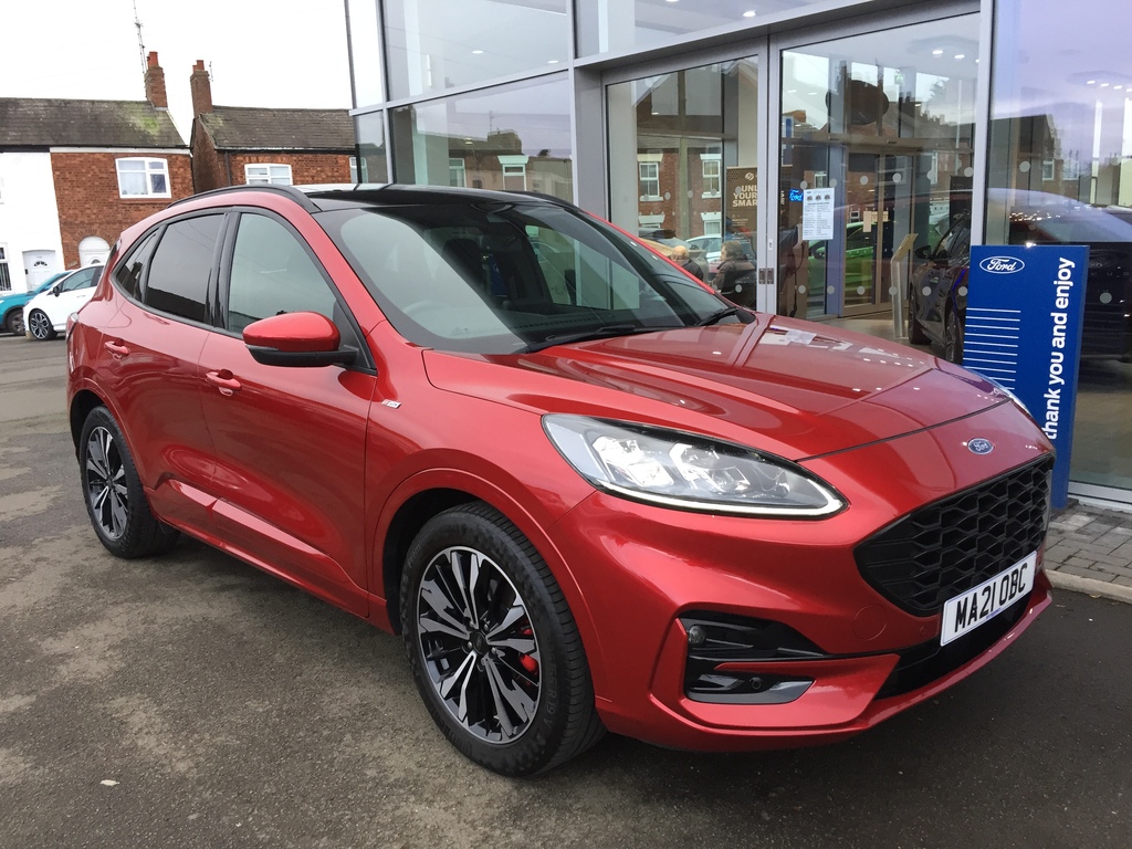 Compare Ford Kuga 1.5 Ecoblue St-line X Edition MA21OBC Red