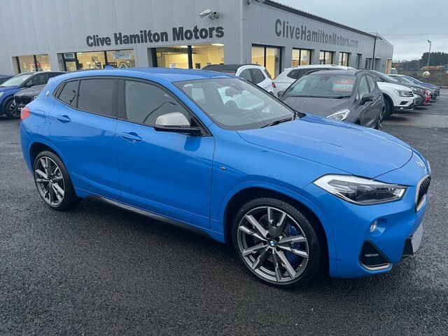 Compare BMW X2 2.0 M35i 302 Bhp Plus Pack Rde Exhaust YJ69CDS Blue
