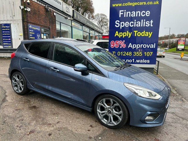 Ford Fiesta 202170 1.0 St-line Edition 94 Bhp, One Owner F Blue #1