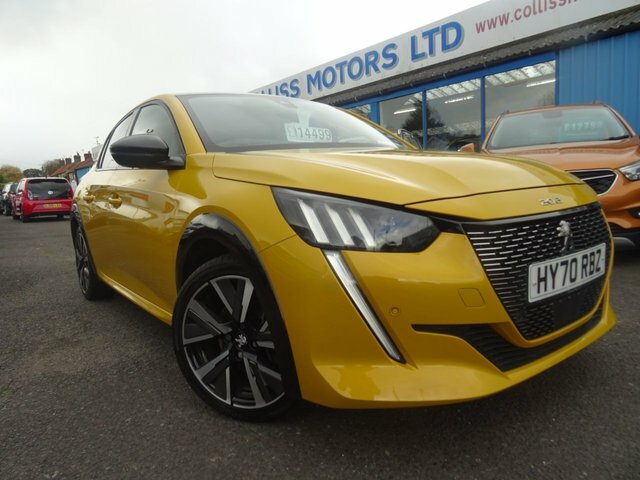 Compare Peugeot 208 Gt Line HY70RBZ Yellow