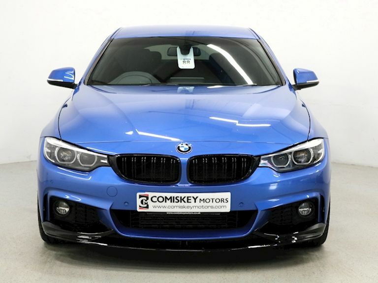 Compare BMW 4 Series 420D 190 M Sport Professional Media YG69MFK Blue