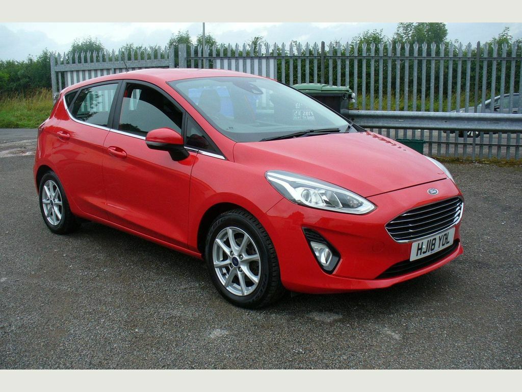 Compare Ford Fiesta 1.0T Ecoboost Zetec Euro 6 Ss HJ18YOL Red