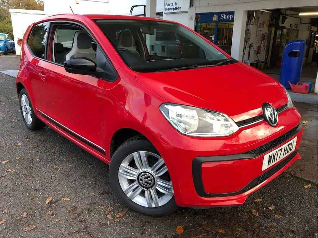 Compare Volkswagen Up 1.0 Up Beats Euro 6 WK17HDU Red