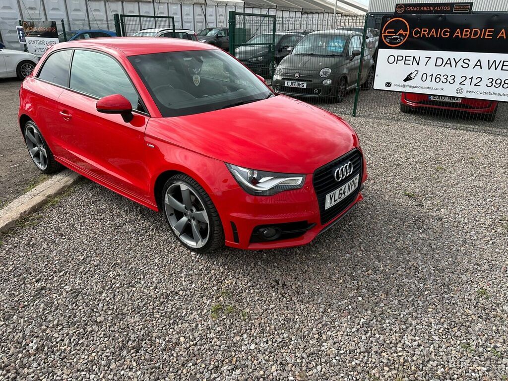 Compare Audi A1 Hatchback 1.4 Tfsi Cod Black Edition S Tronic Euro YL64KPG Red