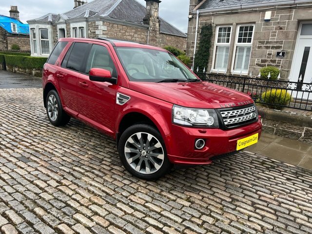 Compare Land Rover Freelander 2.2L Sd4 Hse Luxury 190 Bhp OY13EJV Red