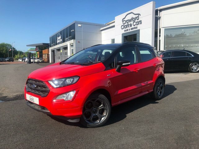 Compare Ford Ecosport 1.0 St-line 124 Bhp ESZ1631 Red