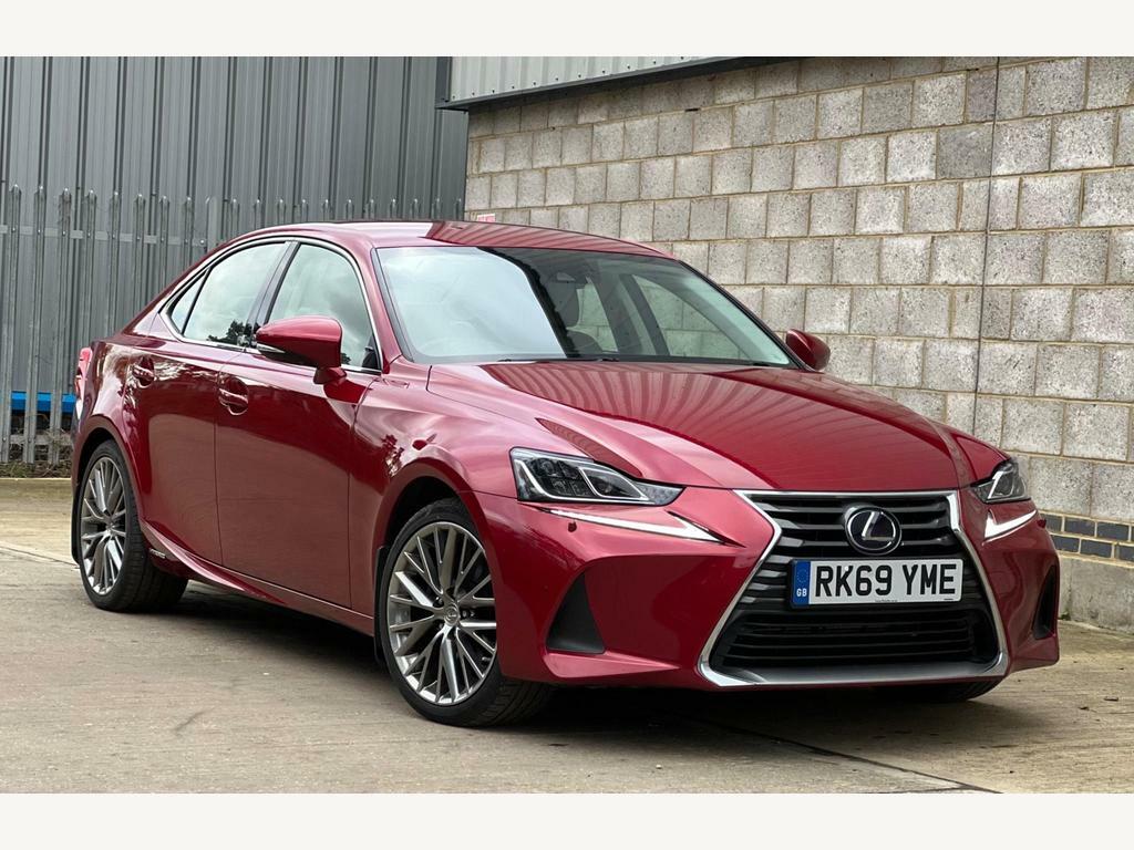 Compare Lexus IS 300 2.5 E-cvt Euro 6 Ss RK69YME Red