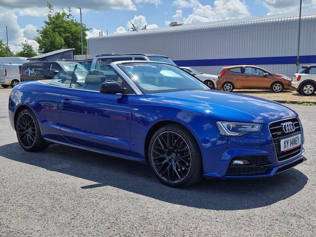 Compare Audi A5 Convertible 3.0 Tdi V6 S Line Special Edition Plus XY14NEY Blue