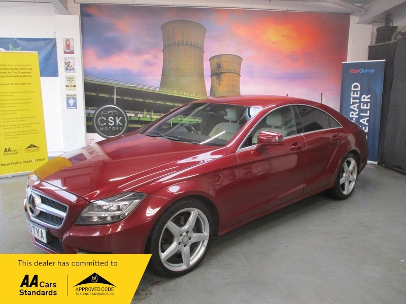 Mercedes-Benz CLS Cls250 Cdi Blueefficiency Amg Red #1