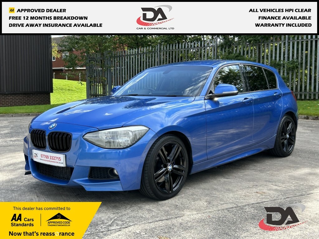 Compare BMW 1 Series 2.0 125D M Sport HG62VEB Blue