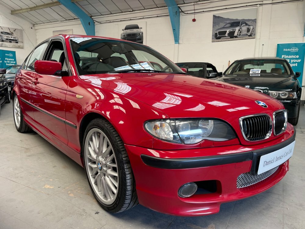Compare BMW 3 Series Saloon WK51MRX Red