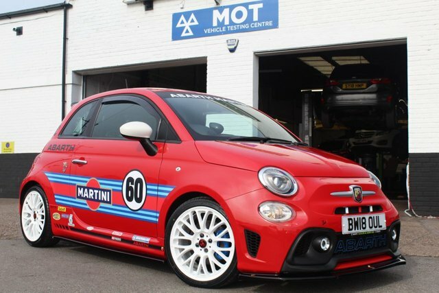 Compare Abarth 595 1.4 595 144 Bhp BW18OUL Red