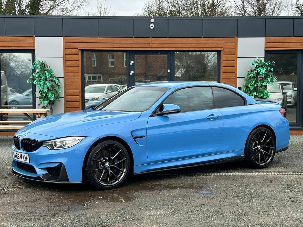 Compare BMW M4 Convertible WA66WAM Blue