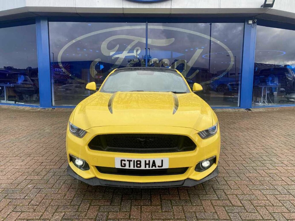 Compare Ford Mustang Shadow Edition GT18HAJ Yellow
