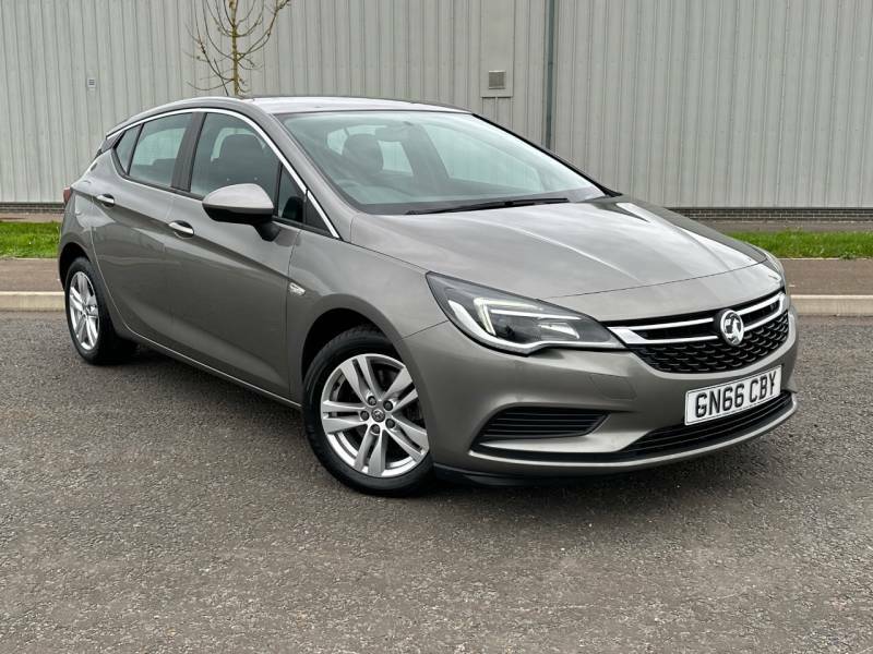 Compare Vauxhall Astra Hatchback GN66CBY Grey