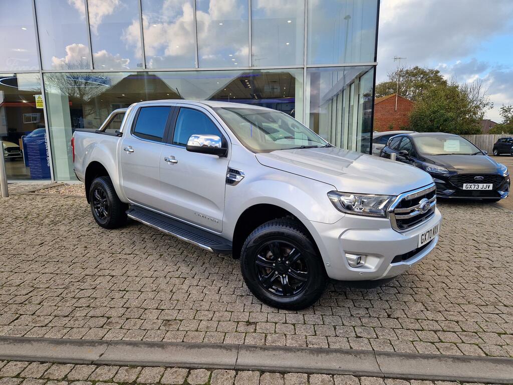 Compare Ford Ranger Ranger Limited Edition Ecoblue 4X4 GX70MXK Silver