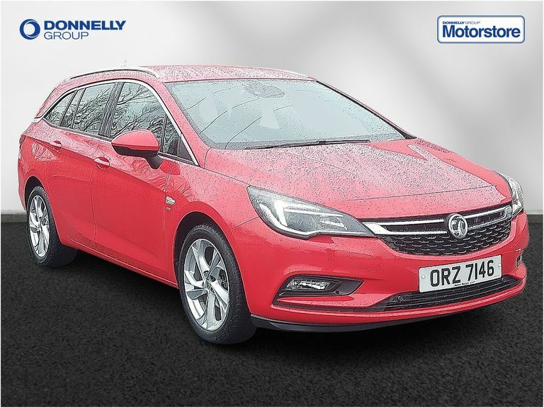 Compare Vauxhall Astra 1.4T 16V 150 Sri ORZ7146 Red