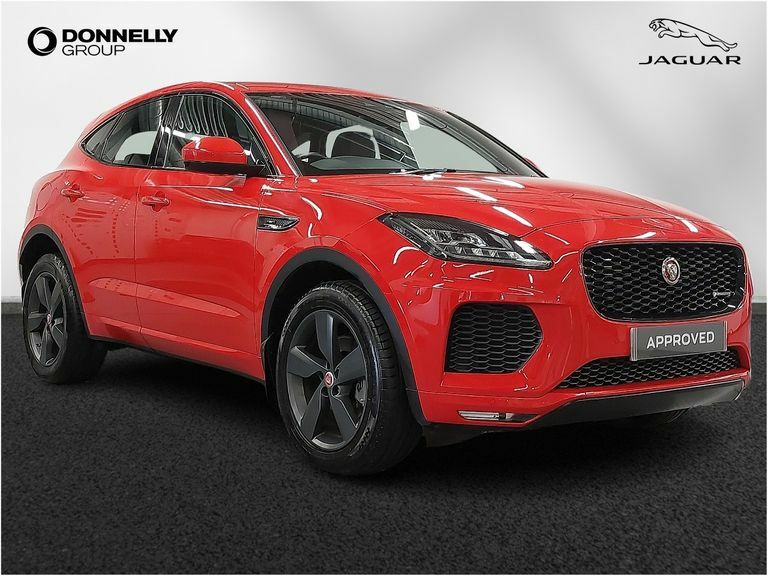 Compare Jaguar E-Pace 2.0D Chequered Flag Edition VRZ2412 Red
