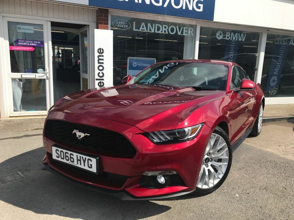 Compare Ford Mustang 2.3 Ecoboost 313 Bhp SO66HYG Red