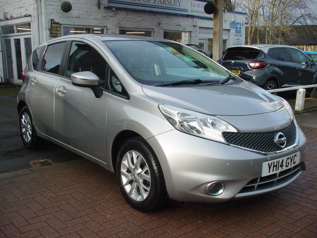 Compare Nissan Note 1.2 12V Acenta Euro 5 Ss YH14GYC Silver