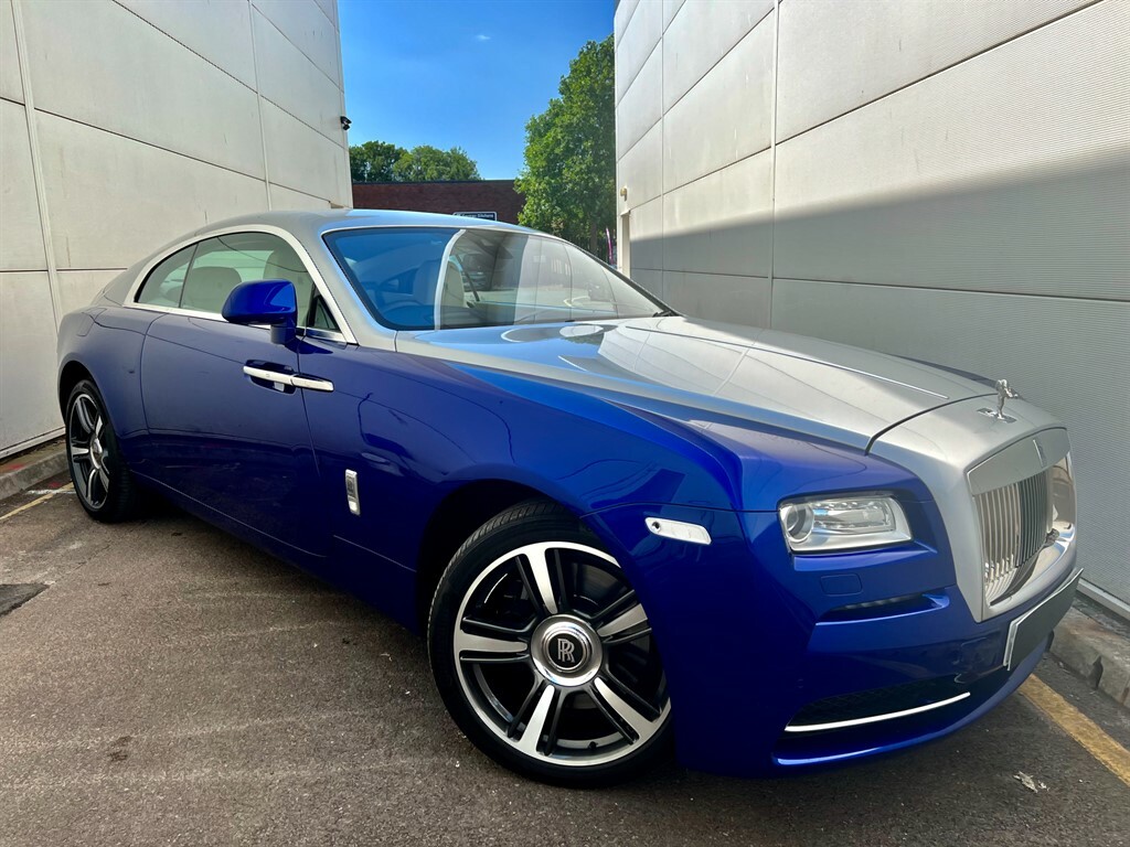 Compare Rolls-Royce Wraith V12 HY14WBM Blue