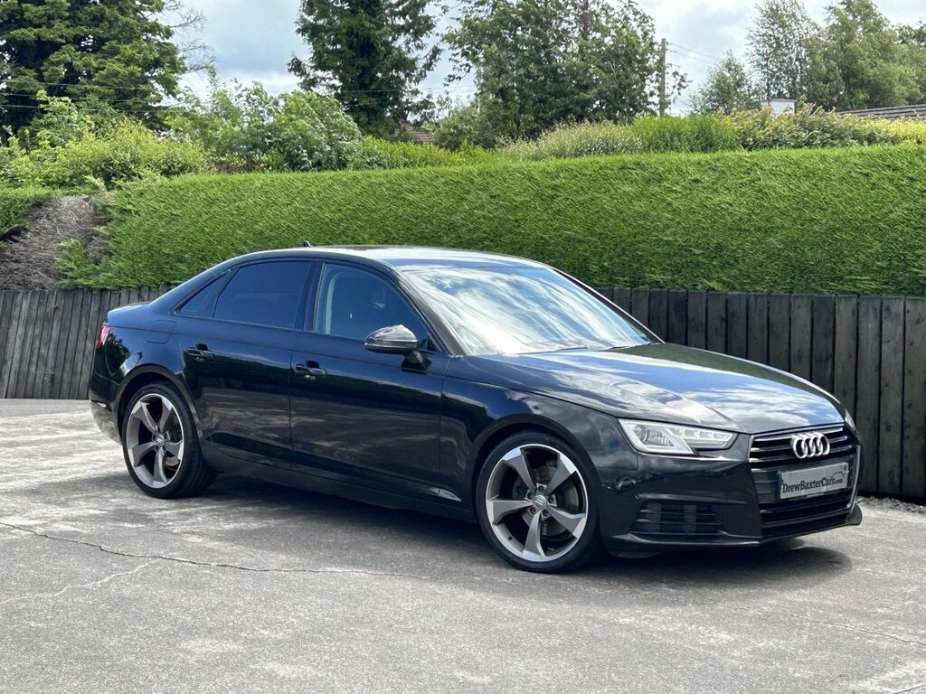 Compare Audi A4 Saloon  Black