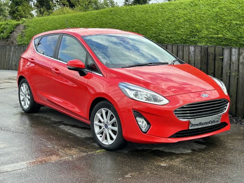 Compare Ford Fiesta Hatchback  Red