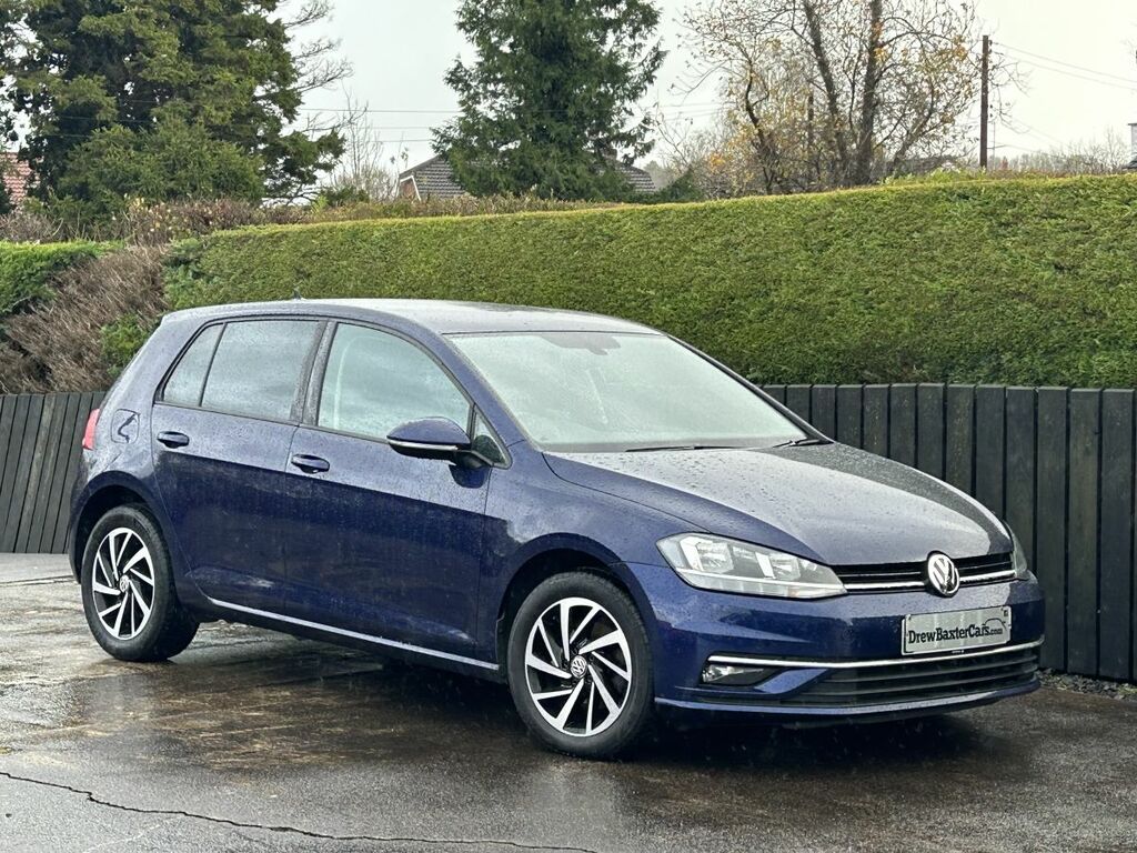 Compare Volkswagen Golf Hatchback  Blue