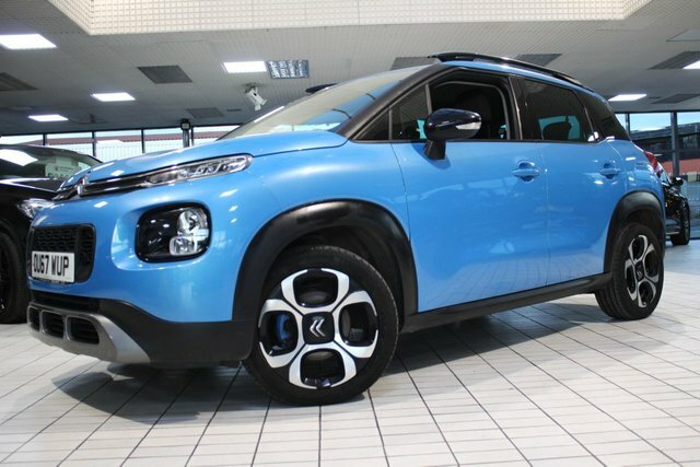 Compare Citroen C3 Aircross Aircross 1.6 Bluehdi Feel Ss 118 Bhp OU67WUP Blue