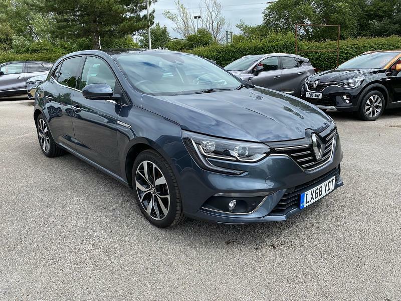 Compare Renault Megane Megane Iconic Tce LX68YDT Grey