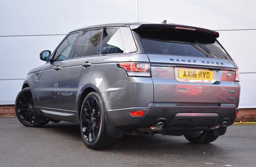 Compare Land Rover Range Rover Sport Range Rover Sport Hse Dynamic Sdv6 AX16RVO Grey