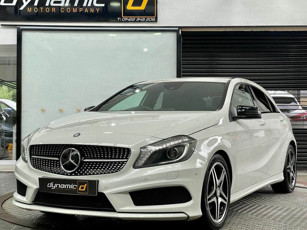 Compare Mercedes-Benz A Class A200 Night Edition PK65KNM White