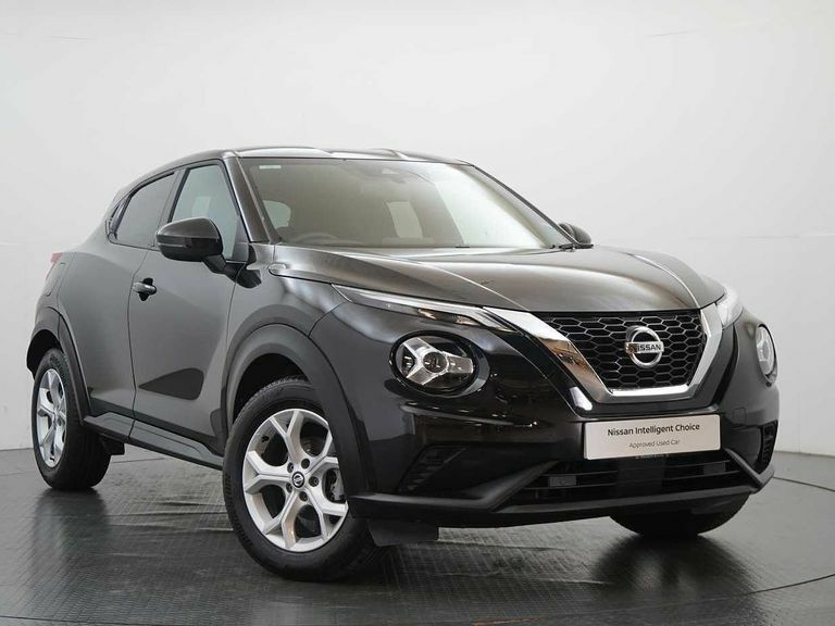 Compare Nissan Juke 1.0 Dig-t 114 N-connecta With Sat Nav And Rear Vie SL71AOP Black